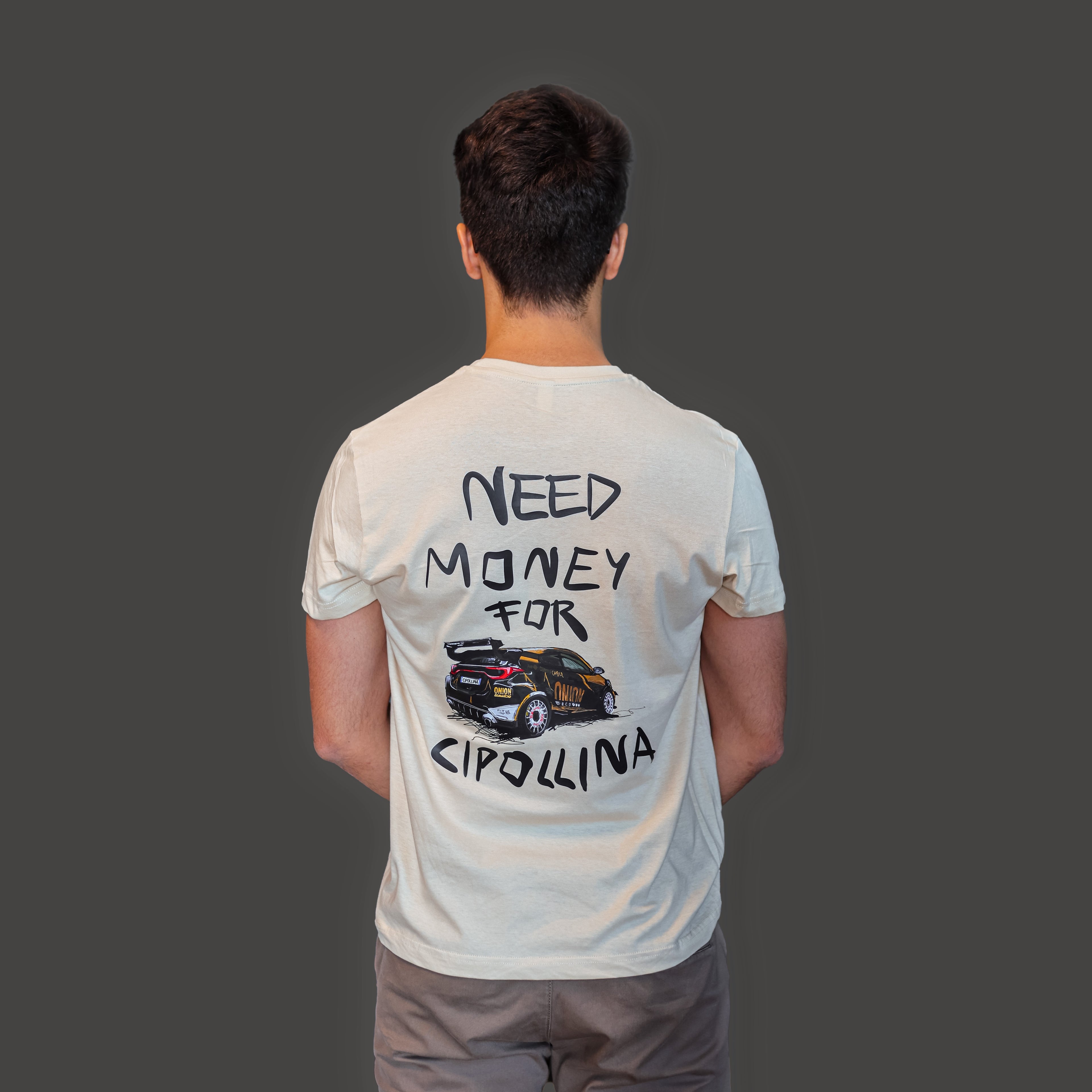 T-shirt "Need money for Cipollina"