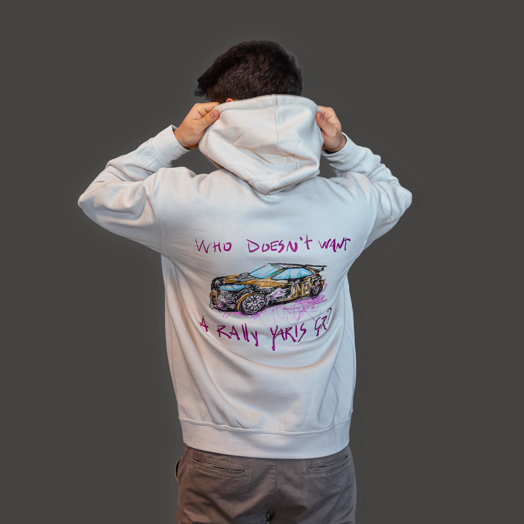 Felpa "Who doesn't want a rally Yaris GR"