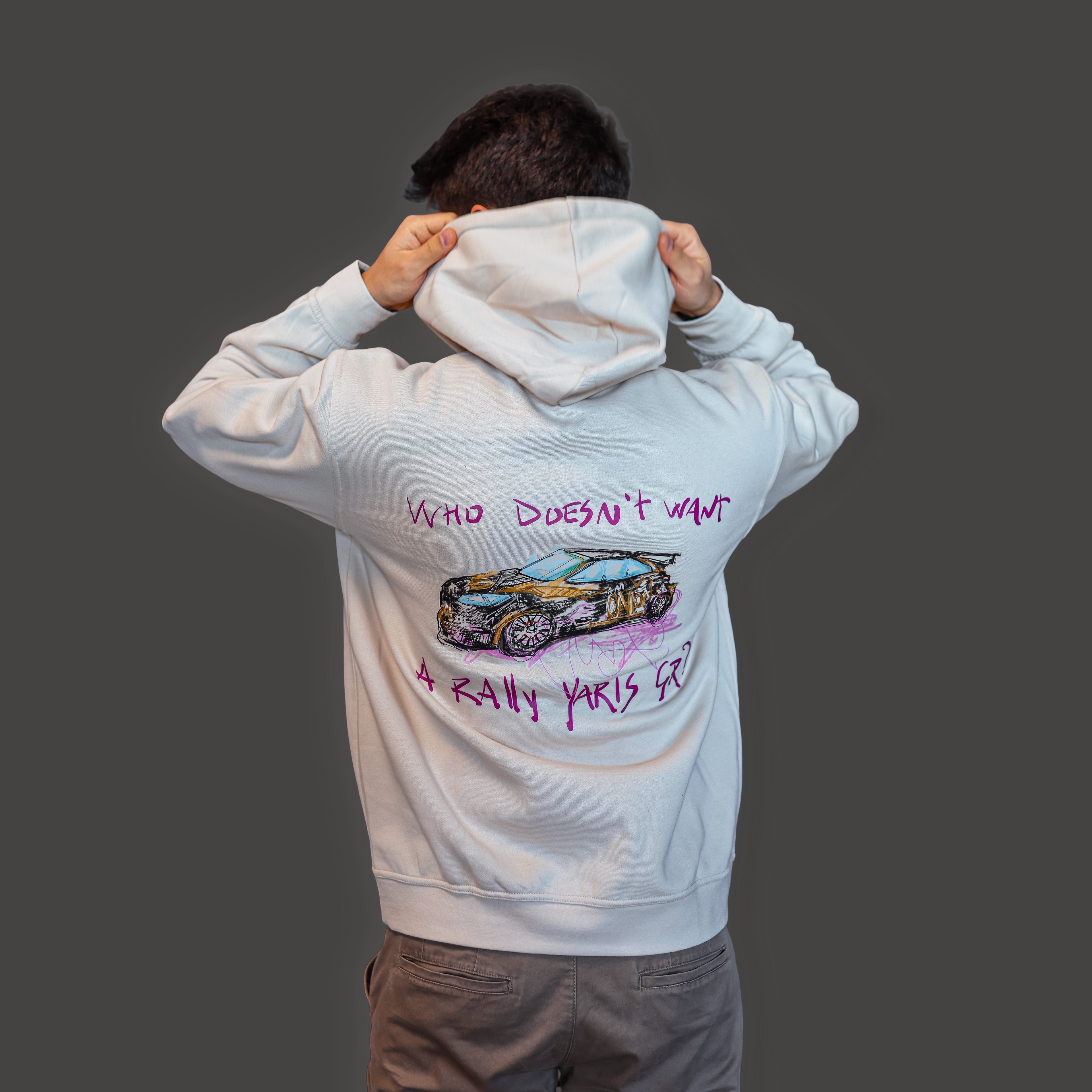 Felpa "Who doesn't want a rally Yaris GR"