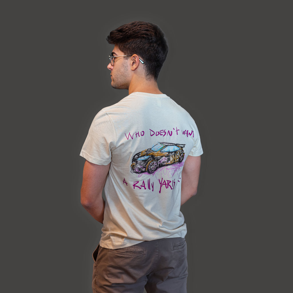T-shirt "Who doesn't want a rally Yaris GR"