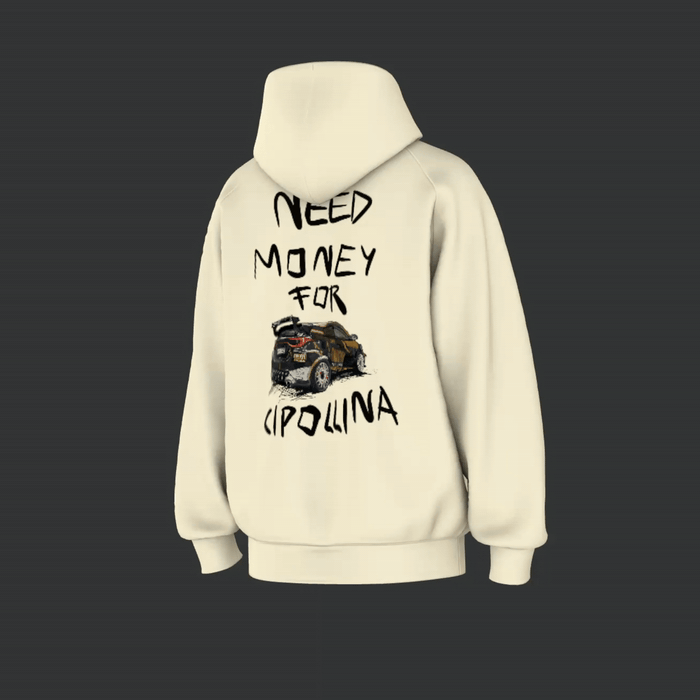 Felpa "Need money for Cipollina"