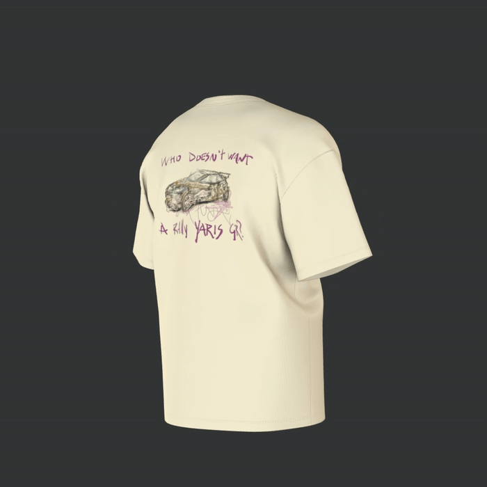 T-shirt "Who doesn't want a rally Yaris GR"