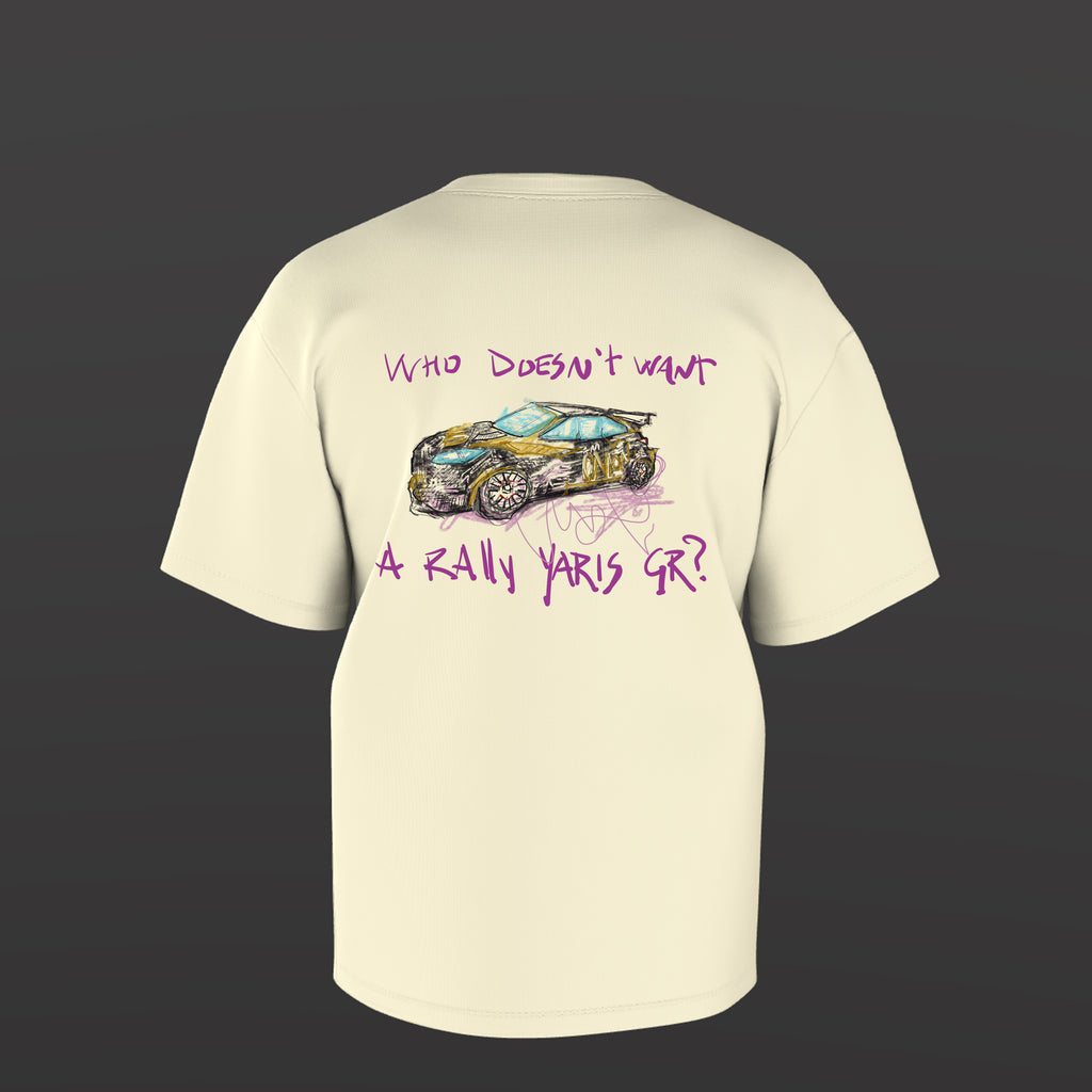 T-shirt "Who doesn't want a rally Yaris GR"
