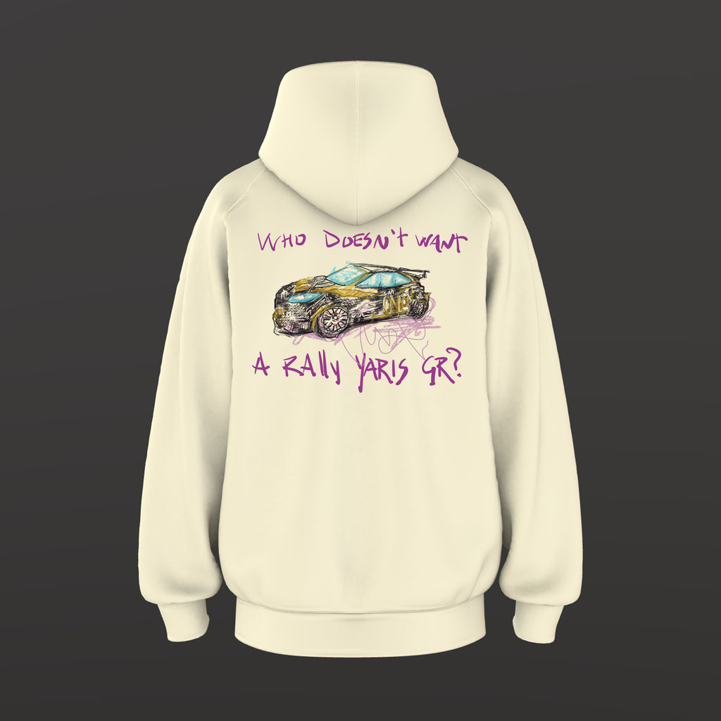 Felpa "Who doesn't want a rally Yaris GR"